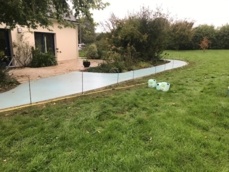 Création d'allée en béton désactivé à Morlaix