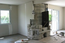 Création de cheminée à Morlaix