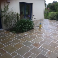 Création de terrasse et dallage à Morlaix